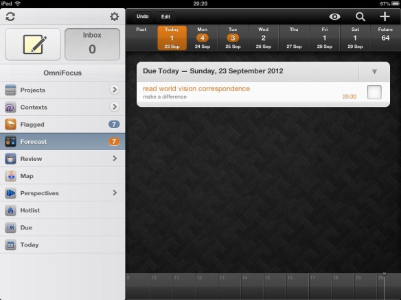 iPad screenshot OF