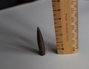 The bullet Jeang showed me.
