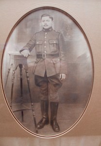 Postwar pose – Jean-Baptiste Delcon circa 1918.